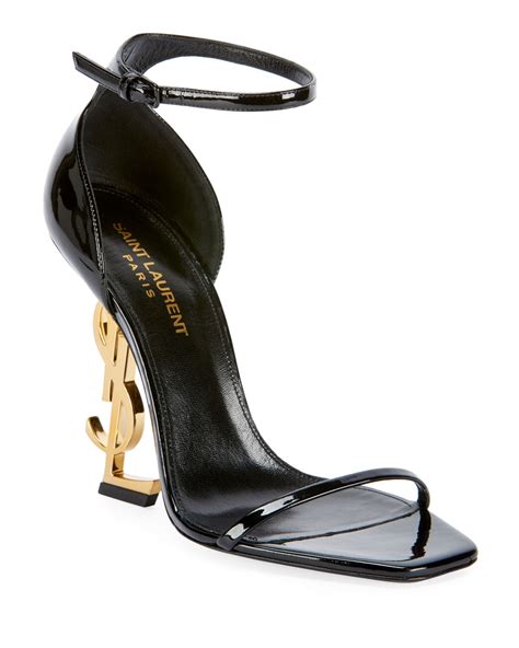 ysl gold shoes|ysl heels cost.